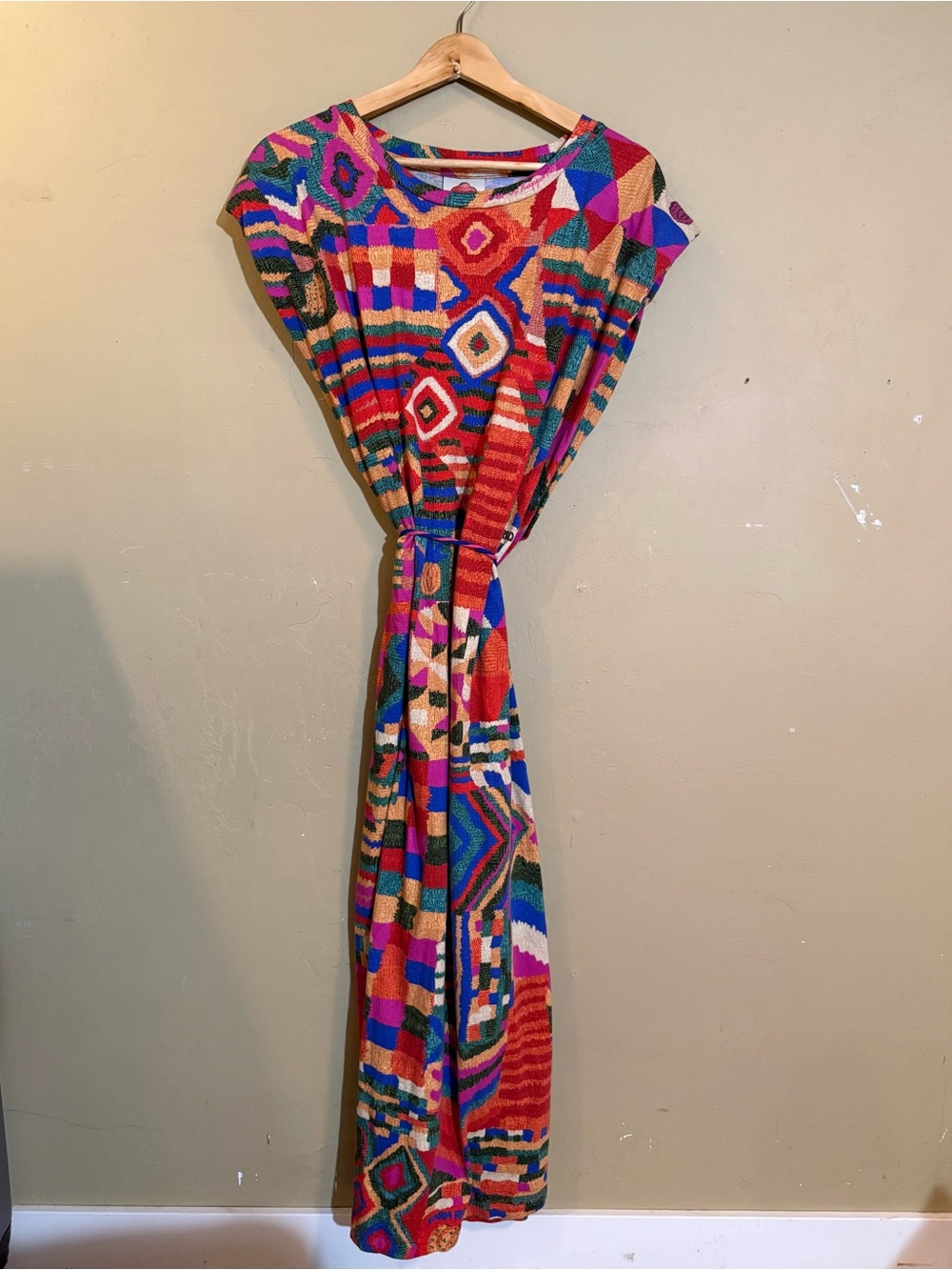 Farm Rio Summer Patches T-Shirt Dress Size XL - Picture 2 of 8